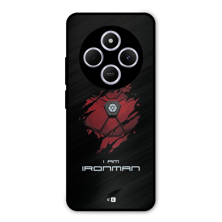 I Am Ironman Metal Back Case for Redmi A4