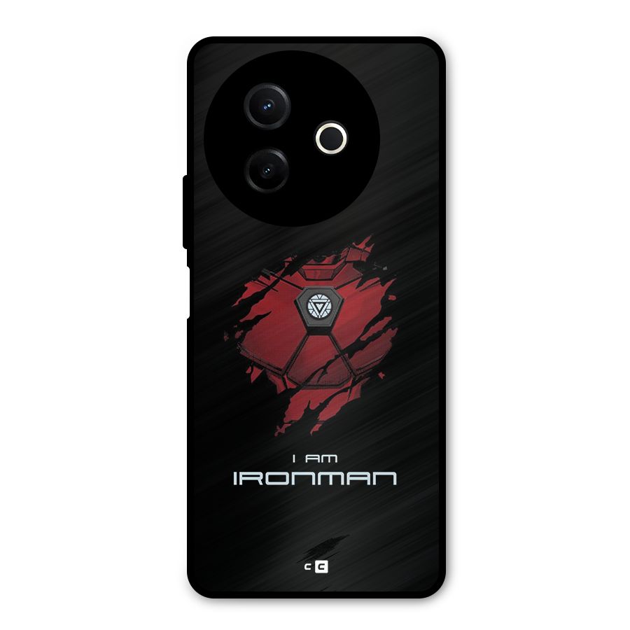 I Am Ironman Metal Back Case for Vivo Y39