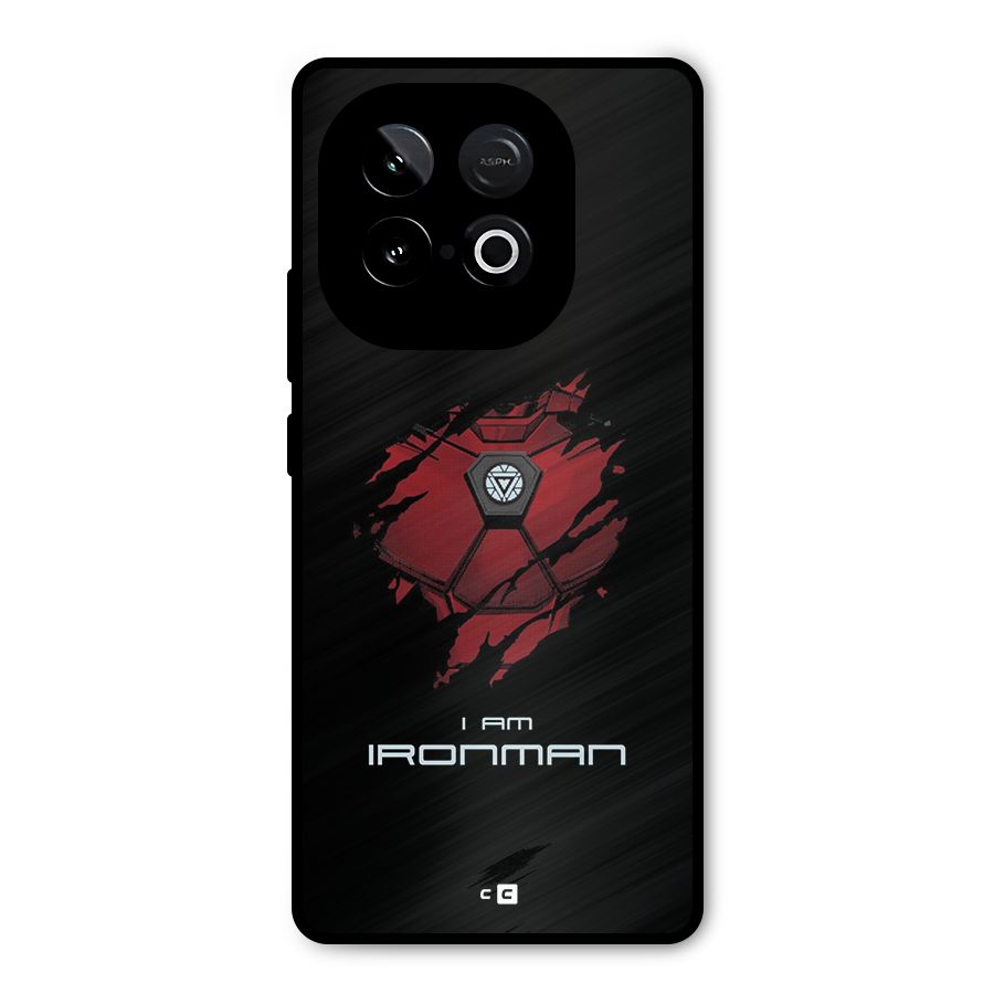 I Am Ironman Metal Back Case for iQOO Neo 10