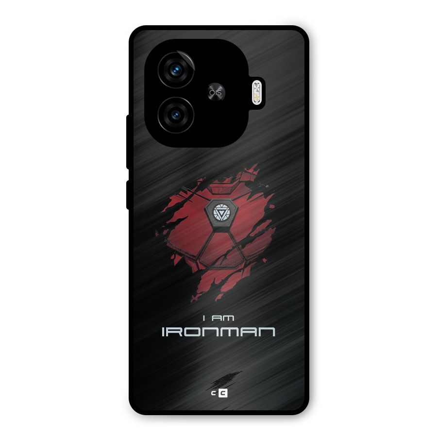 I Am Ironman Metal Back Case for iQOO Neo 10R