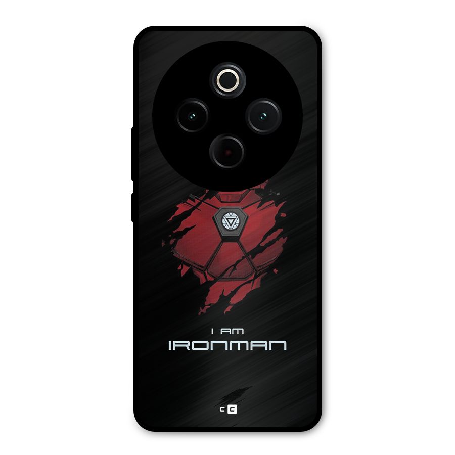 I Am Ironman Metal Back Case for iQOO Z10