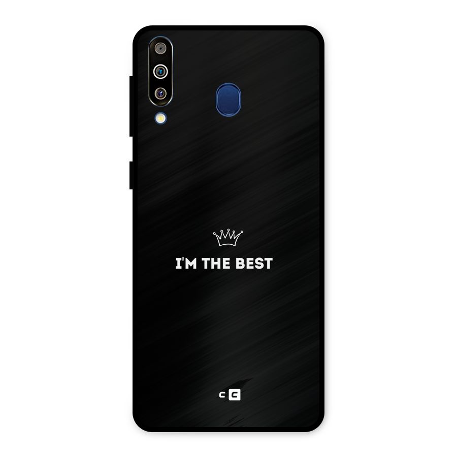 I Am The Best Metal Back Case for Galaxy M30