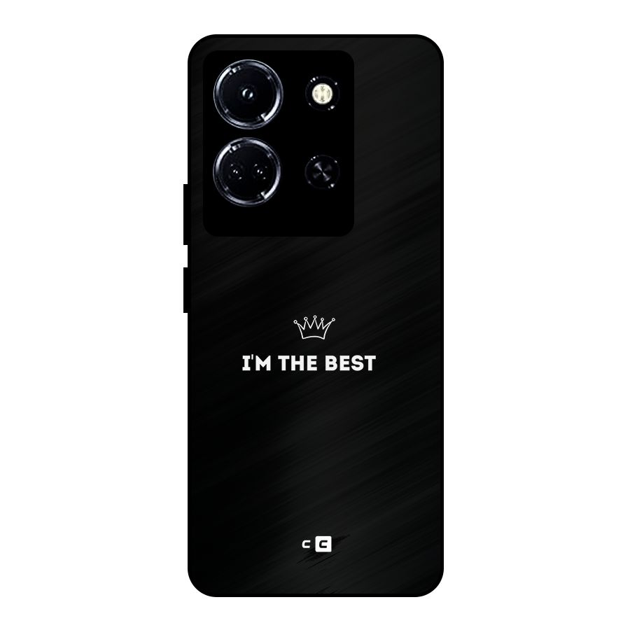 I Am The Best Metal Back Case for Infinix Note 30 5G