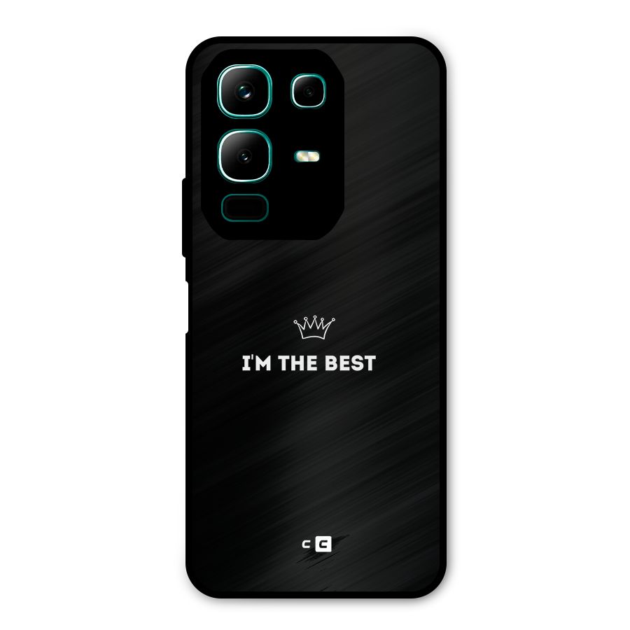I Am The Best Metal Back Case for Infinix Note 50x