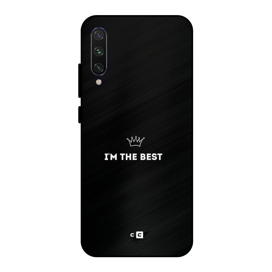 I Am The Best Metal Back Case for Mi A3