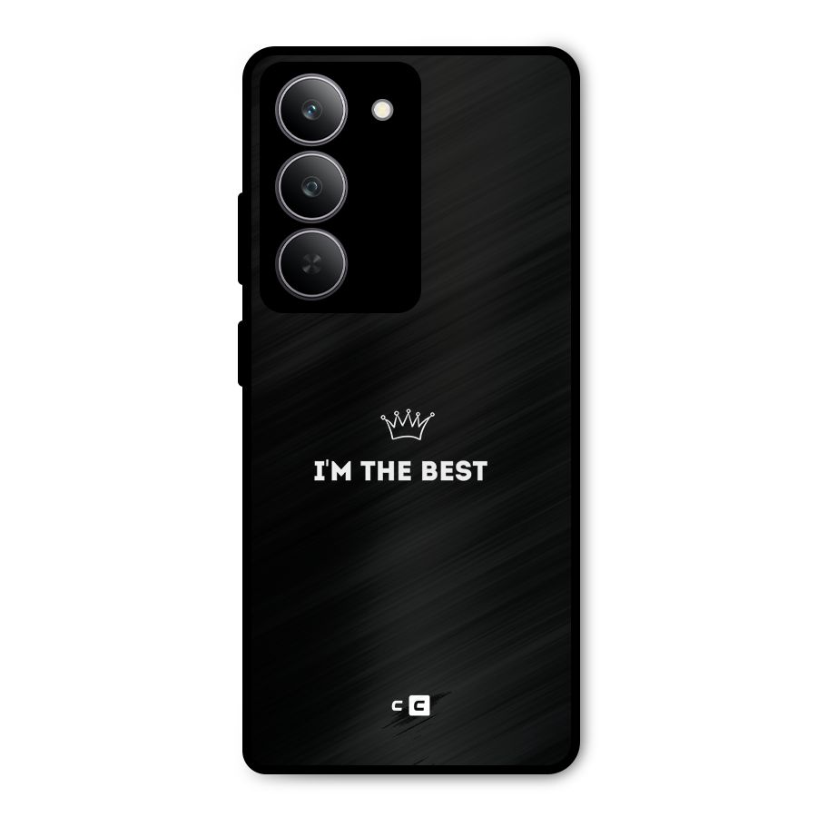 I Am The Best Metal Back Case for Realme 14x