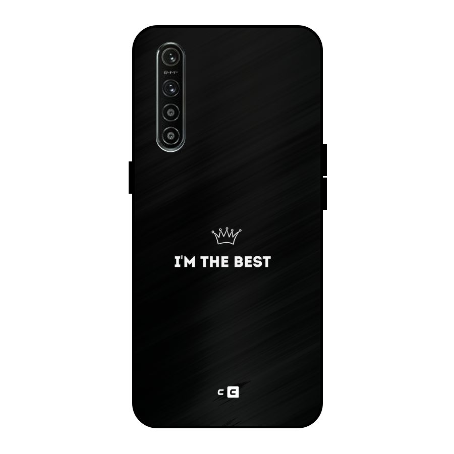 I Am The Best Metal Back Case for Realme XT