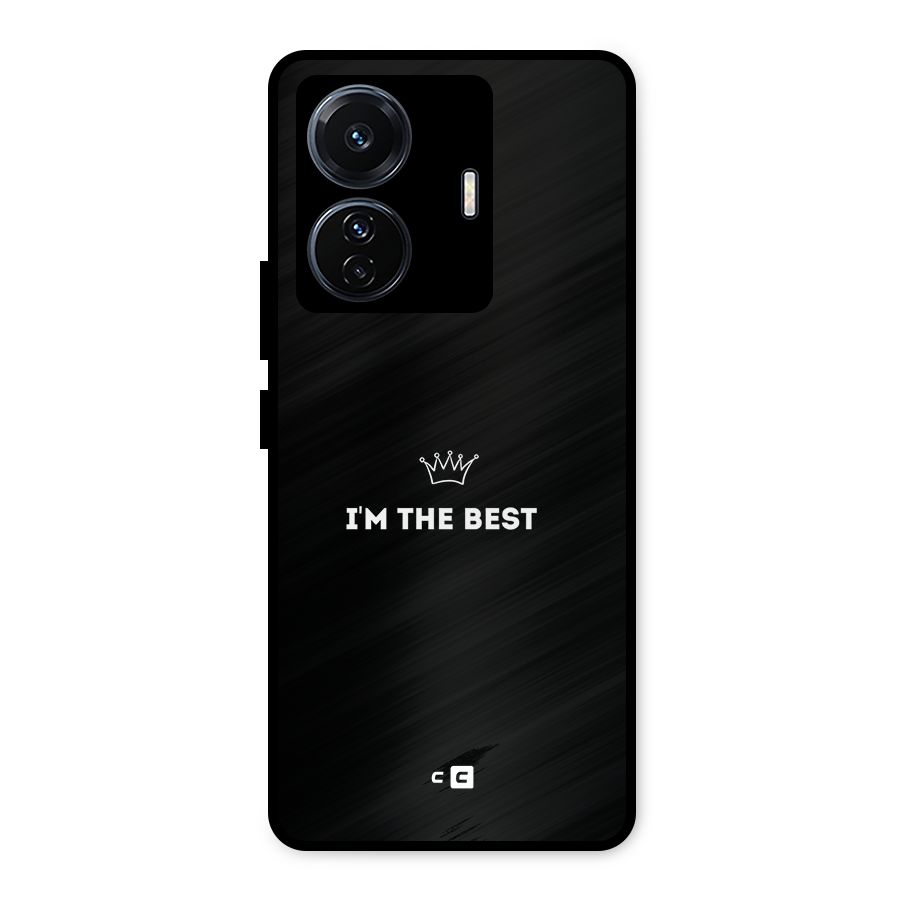 I Am The Best Metal Back Case for Vivo T1 Pro