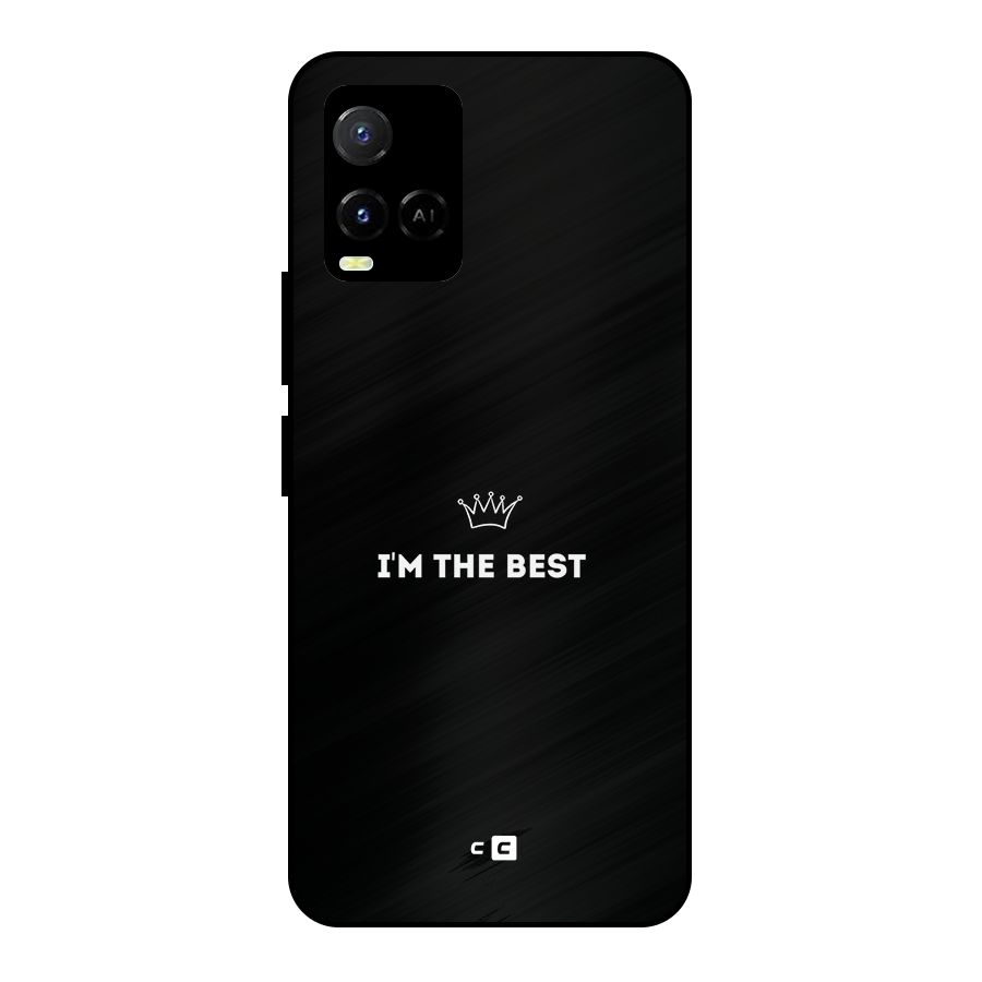 I Am The Best Metal Back Case for Vivo Y21