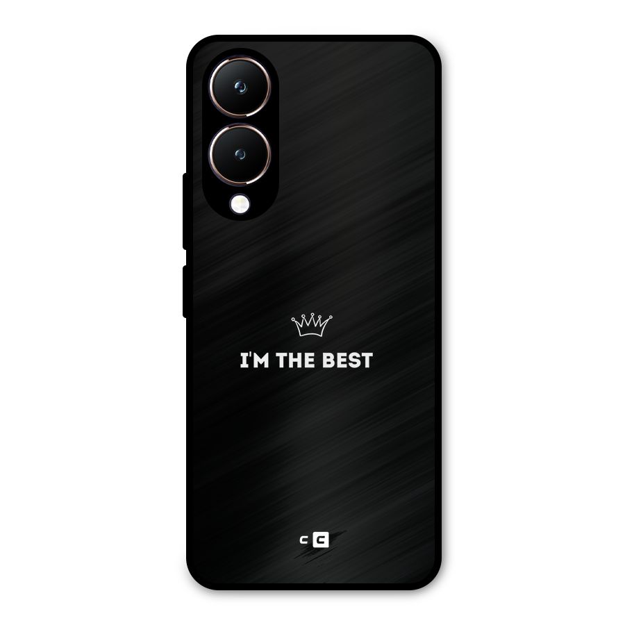 I Am The Best Metal Back Case for Vivo Y28