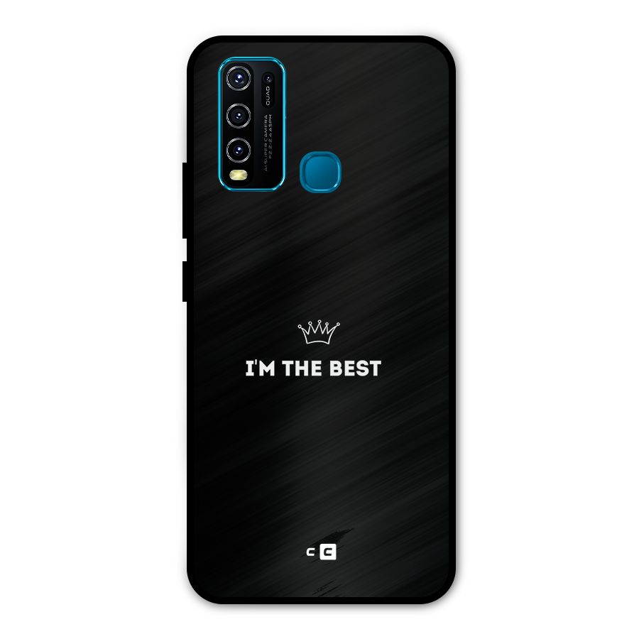 I Am The Best Metal Back Case for Vivo Y30