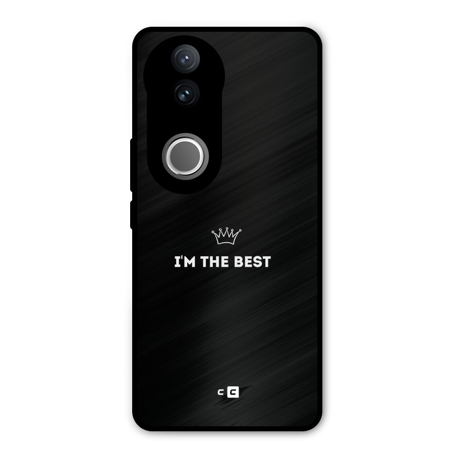 I Am The Best Metal Back Case for iQOO Z10R