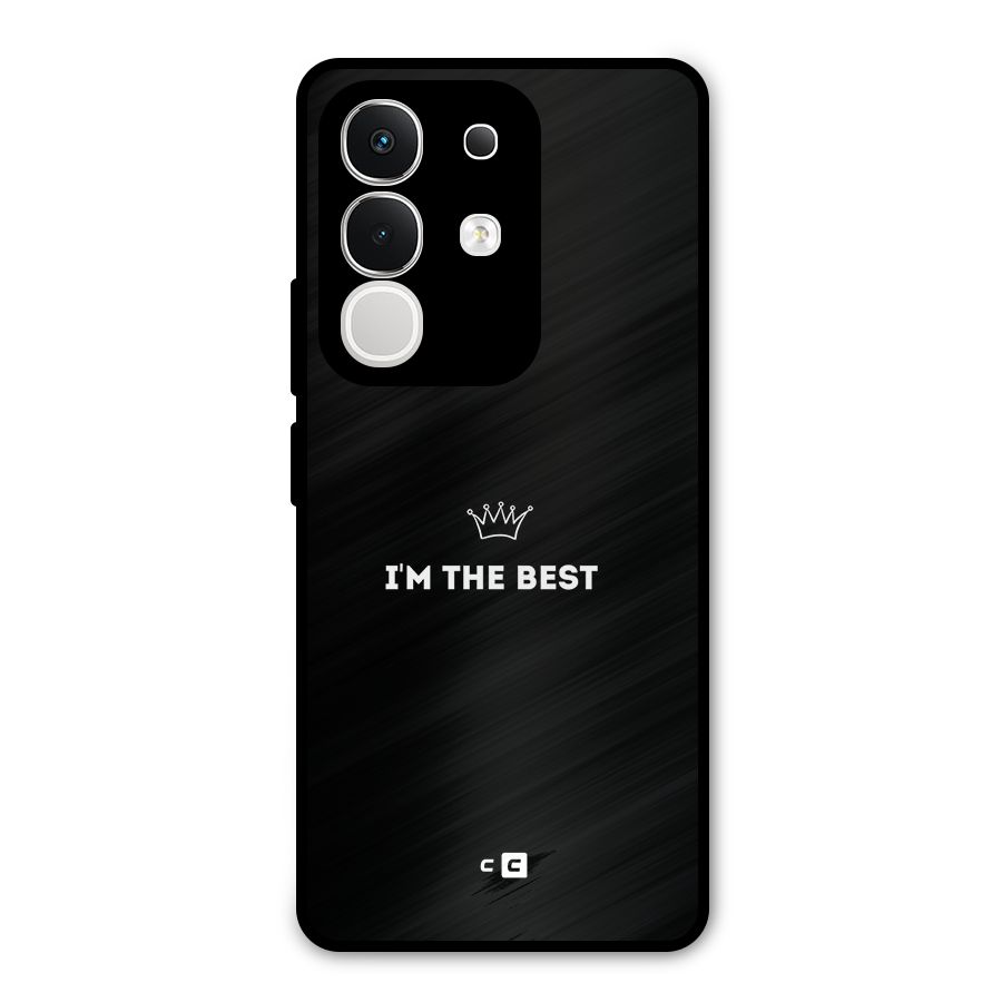 I Am The Best Metal Back Case for iQOO Z10x