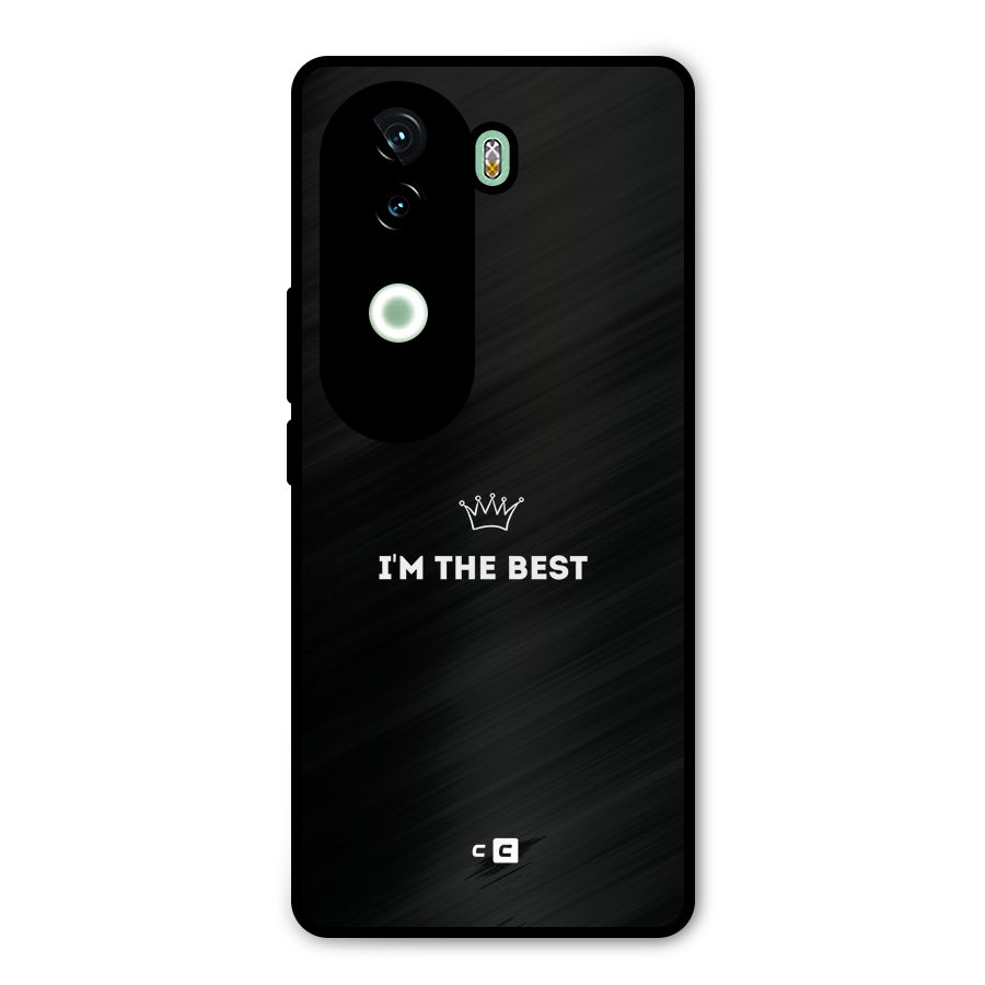 I Am The Best Metal Back Case for iQOO Z9s
