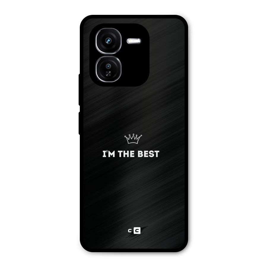 I Am The Best Metal Back Case for iQOO Z9x