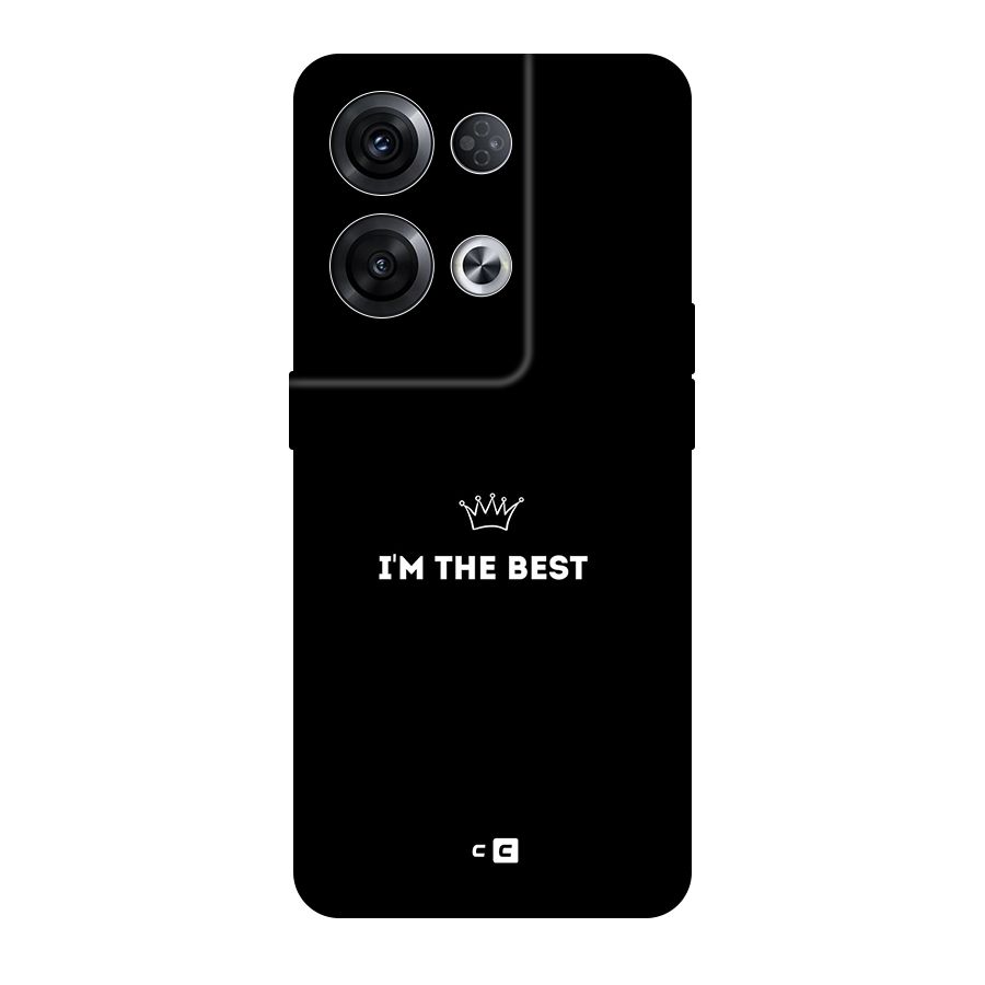 I Am The Best Original Polycarbonate Back Case for Oppo Reno8 Pro 5G