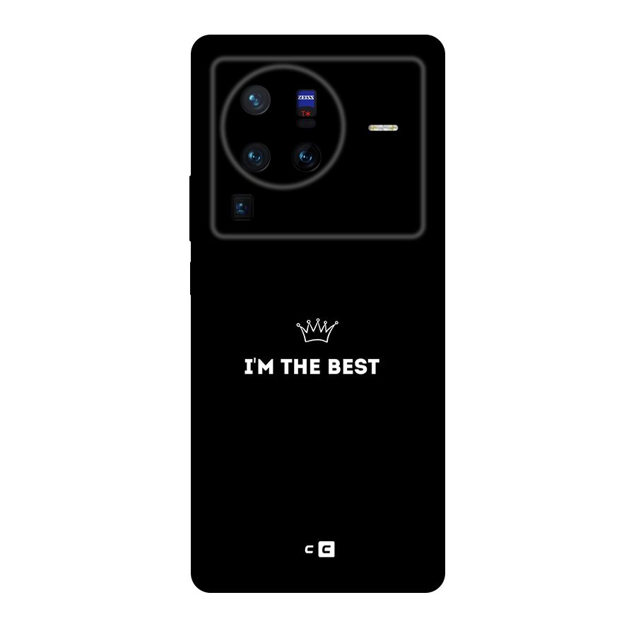 I Am The Best Original Polycarbonate Back Case for Vivo X80