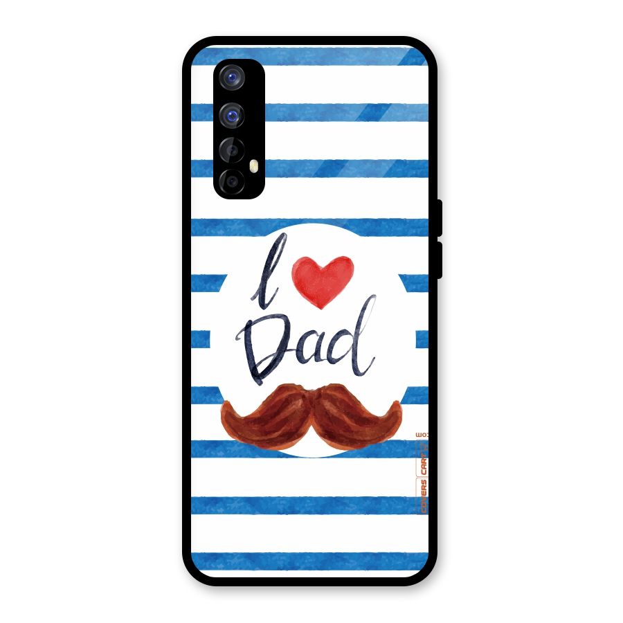 I Love Dad Glass Back Case for Realme Narzo 20 Pro