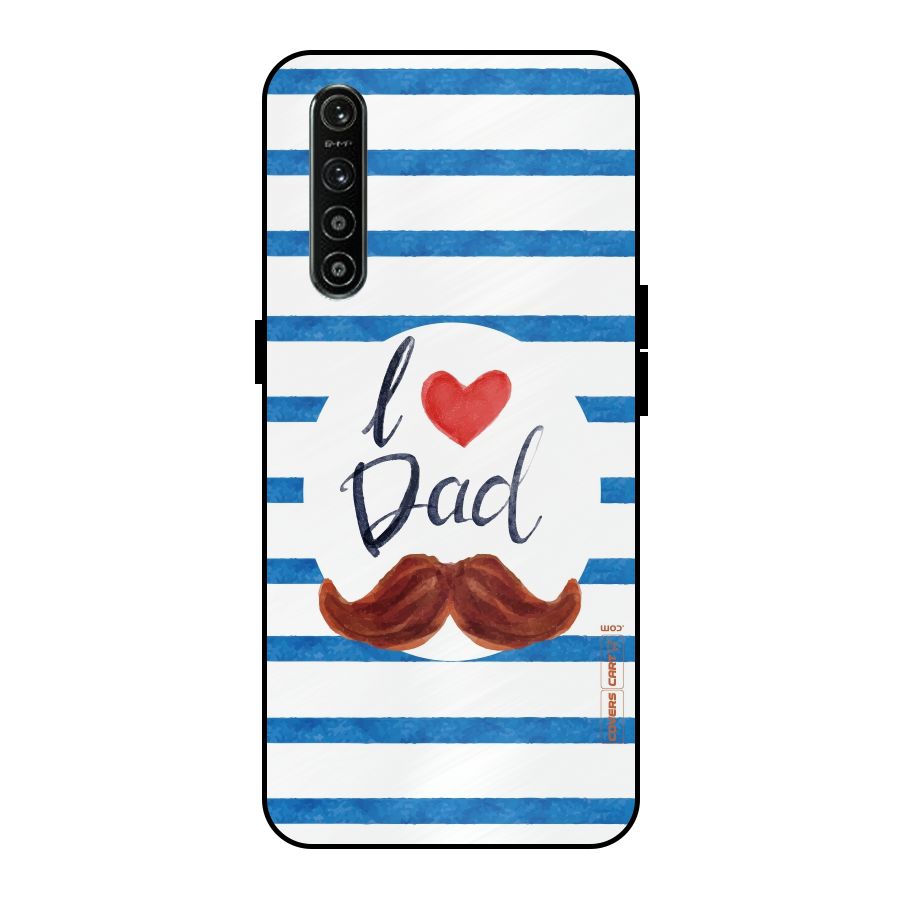 I Love Dad Metal Back Case for Realme XT