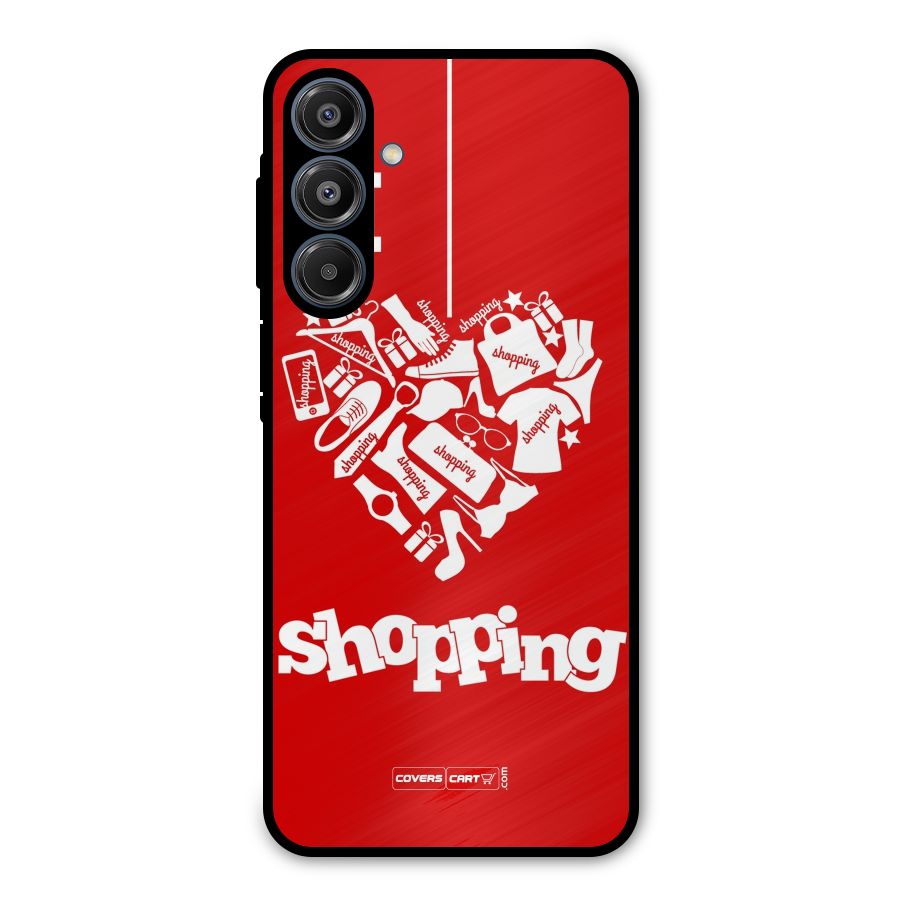 I Love Shopping Metal Back Case for Galaxy A16 5G