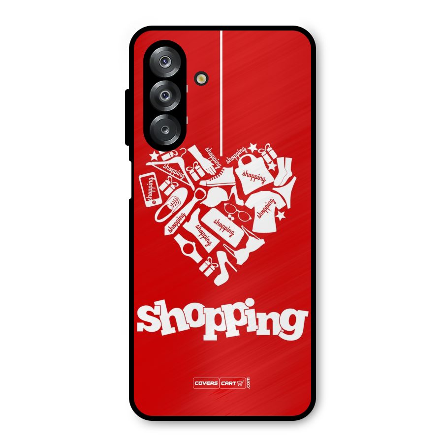 I Love Shopping Metal Back Case for Galaxy A26