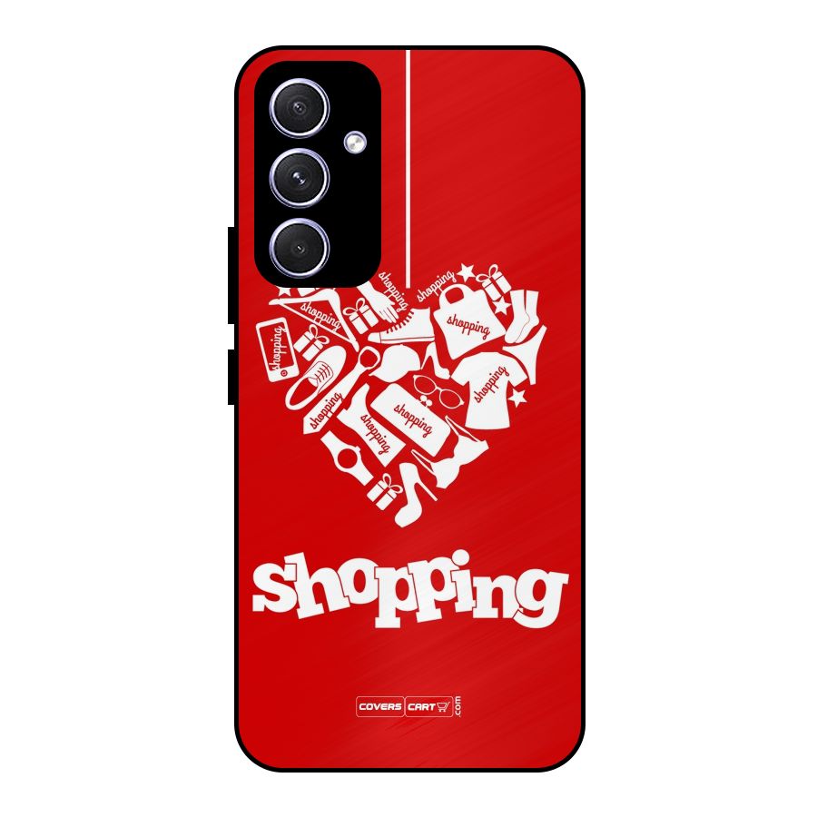 I Love Shopping Metal Back Case for Galaxy A54
