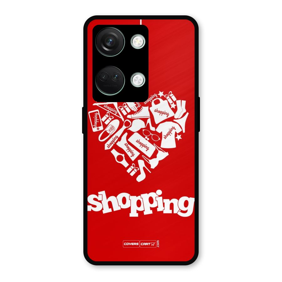 I Love Shopping Metal Back Case for OnePlus Nord 3
