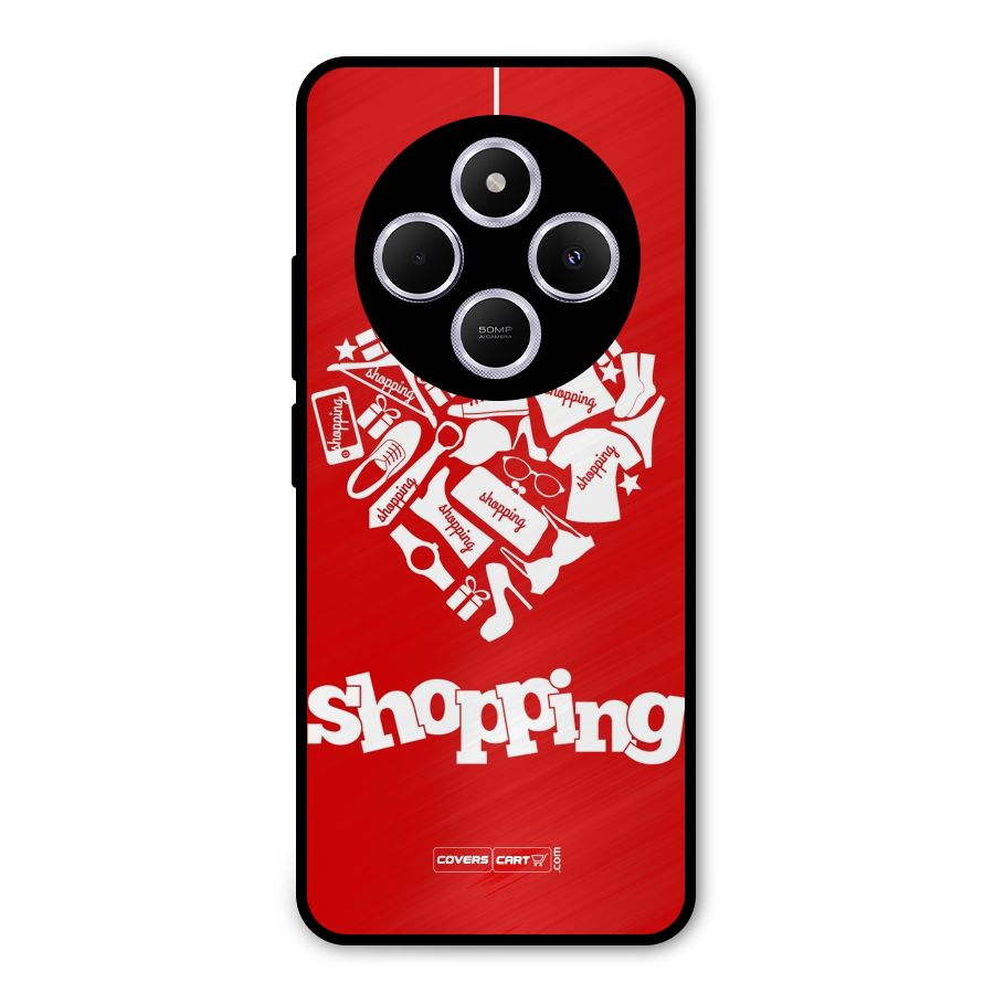 I Love Shopping Metal Back Case for Poco C75 5G