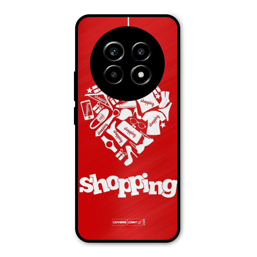 I Love Shopping Metal Back Case for Realme 13 Pro