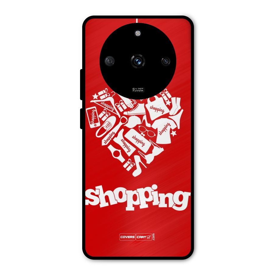 I Love Shopping Metal Back Case for Realme Narzo 60 5G