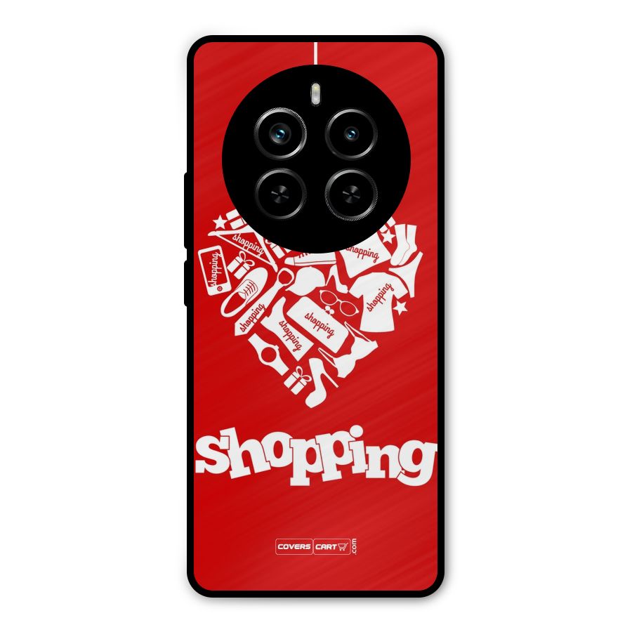 I Love Shopping Metal Back Case for Realme P1 Pro