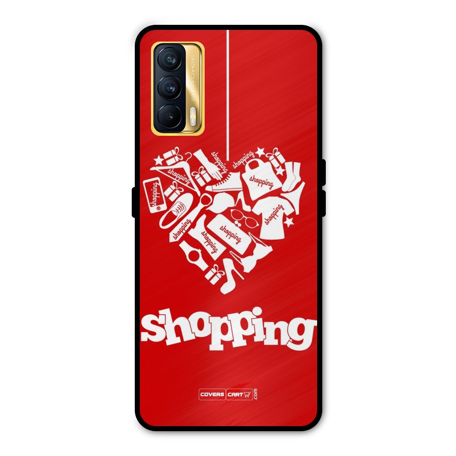 I Love Shopping Metal Back Case for Realme X7