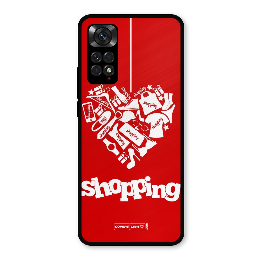I Love Shopping Metal Back Case for Redmi Note 11s
