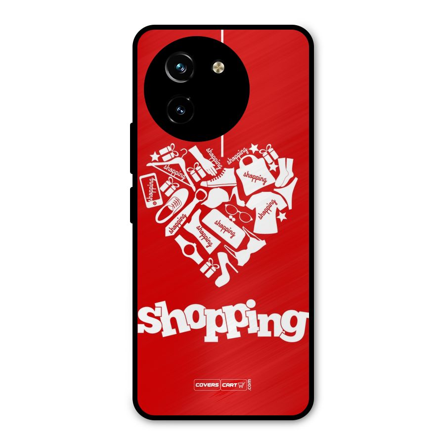 I Love Shopping Metal Back Case for Vivo T3x