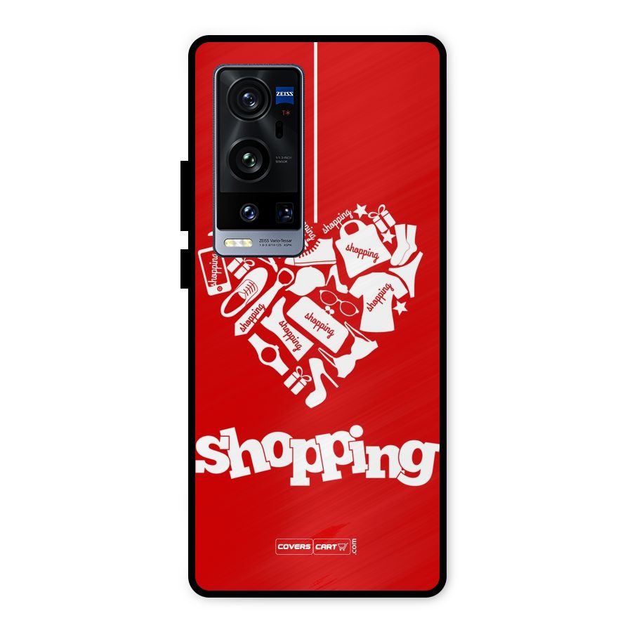 I Love Shopping Metal Back Case for Vivo X60 Pro Plus