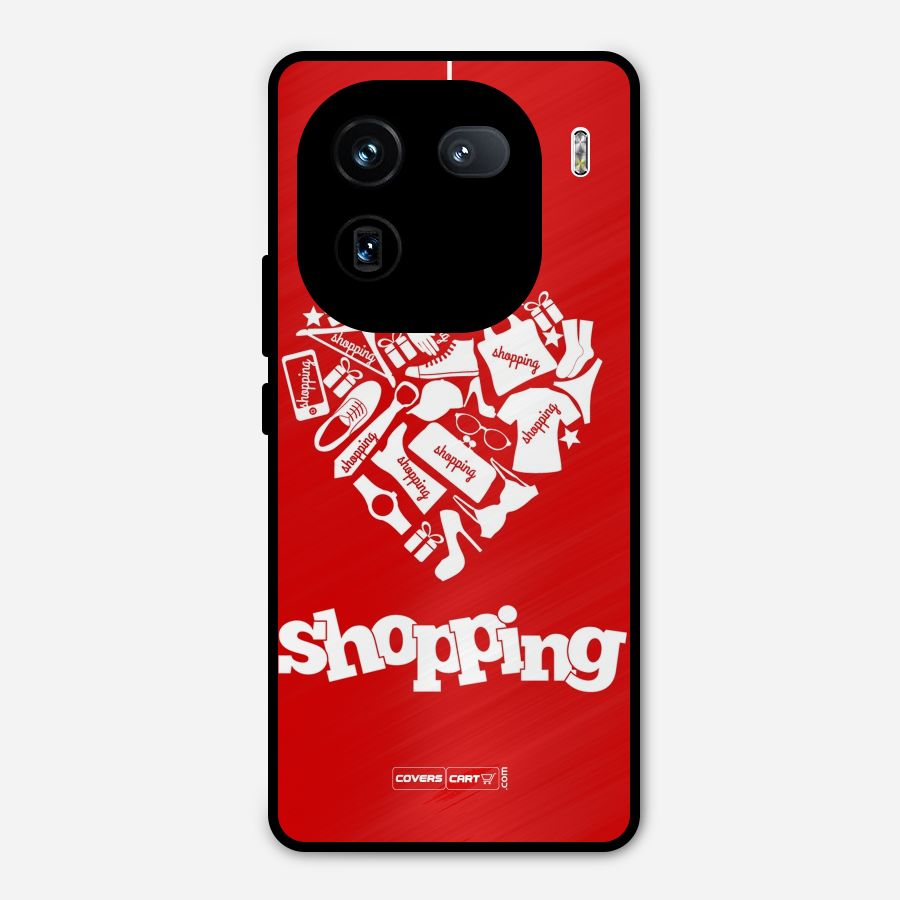 I Love Shopping Metal Back Case for iQOO 12