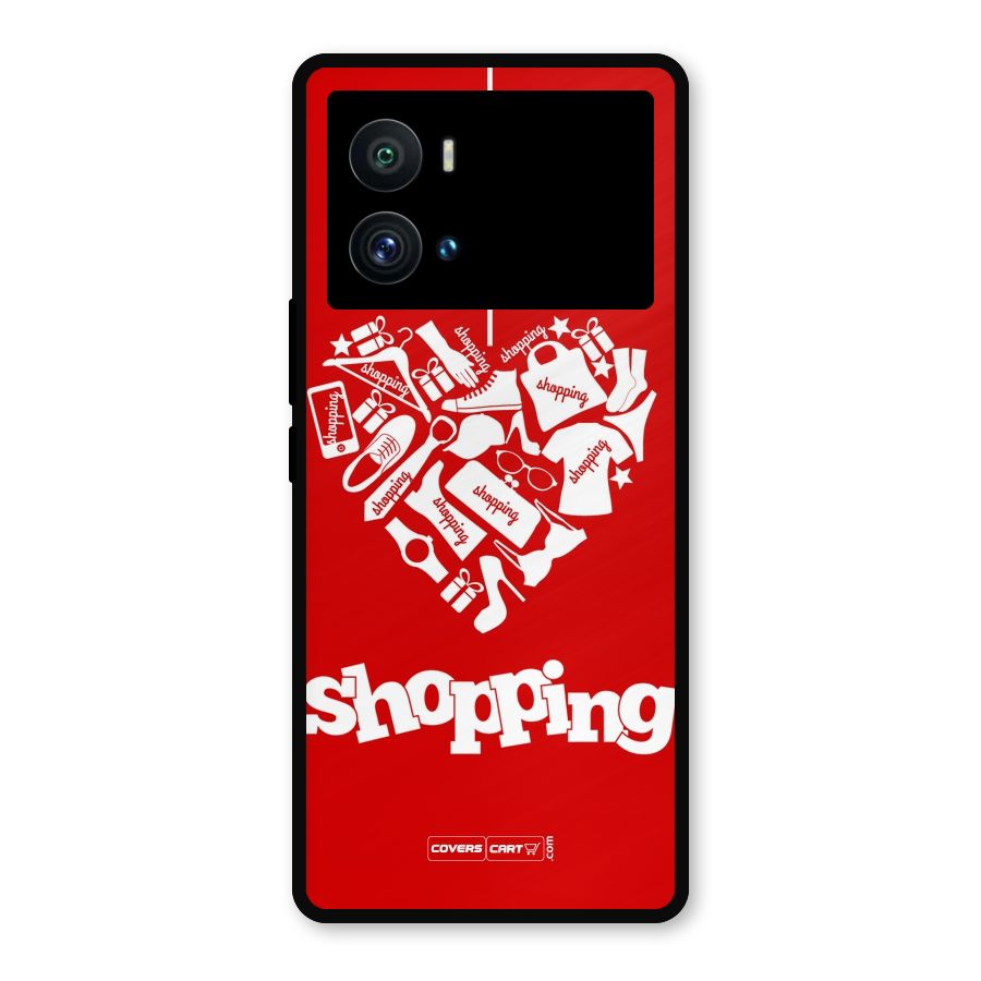 I Love Shopping Metal Back Case for iQOO 9 Pro