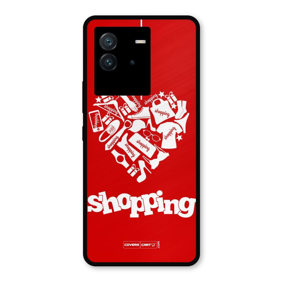 I Love Shopping Metal Back Case for iQOO Neo 6 5G