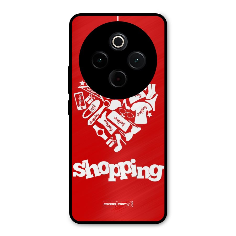 I Love Shopping Metal Back Case for iQOO Z10