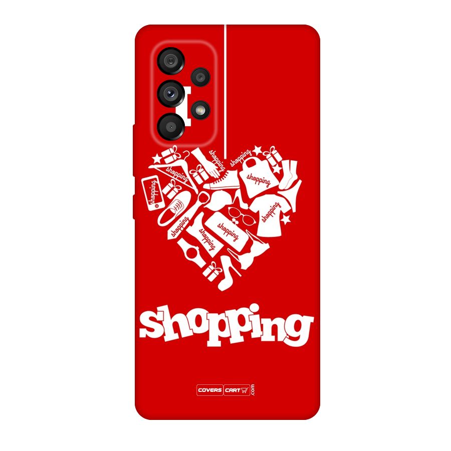 I Love Shopping Original Polycarbonate Back Case for Galaxy A53 5G