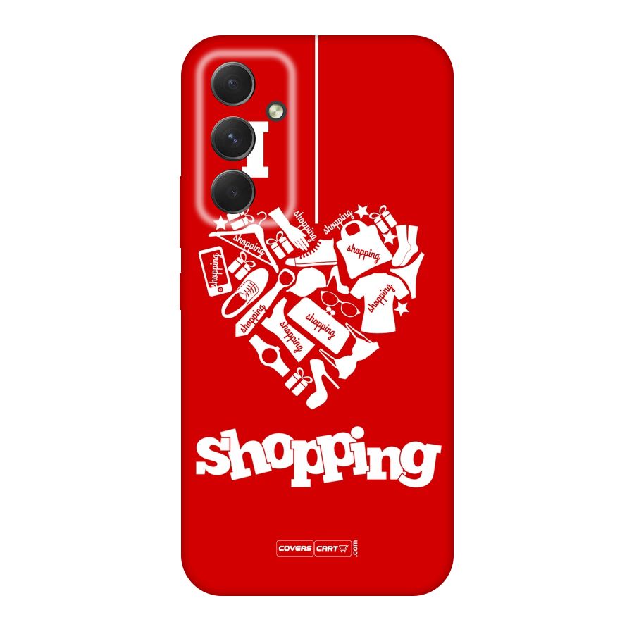 I Love Shopping Original Polycarbonate Back Case for Galaxy A54