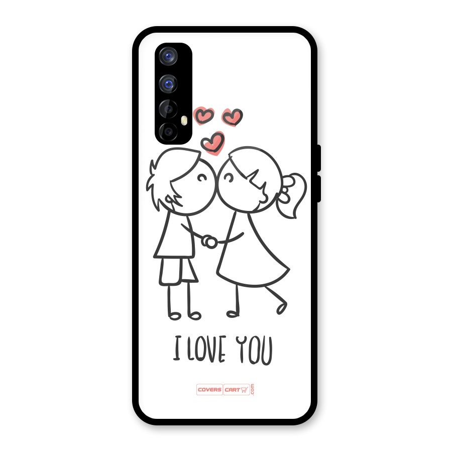 I Love You Glass Back Case for Realme Narzo 20 Pro