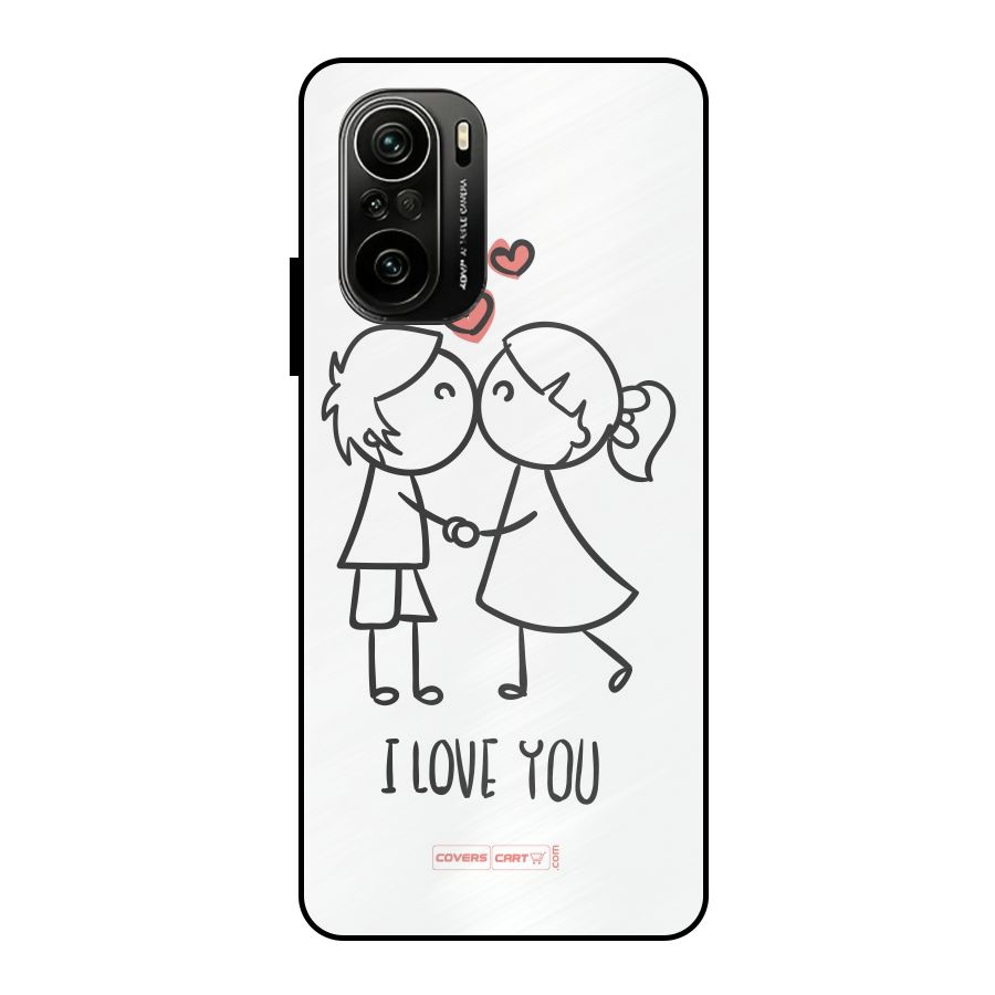 I Love You Metal Back Case for Mi 11x