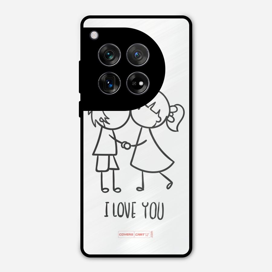 I Love You Metal Back Case for OnePlus 12