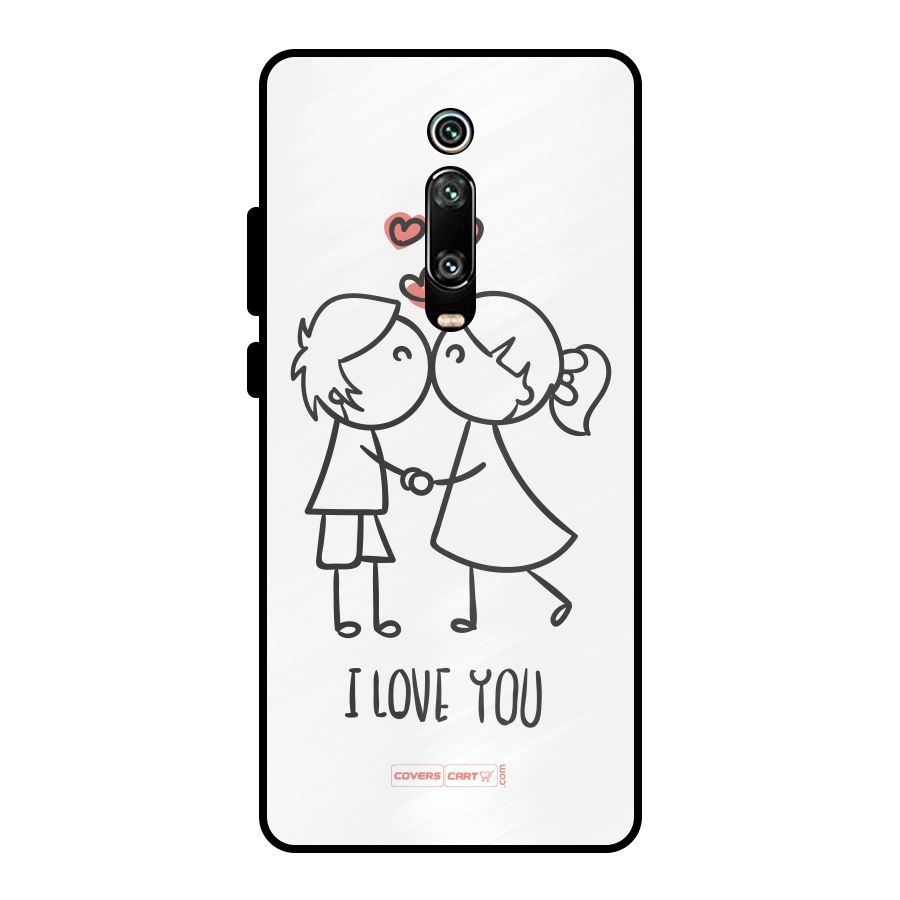 I Love You Metal Back Case for Redmi K20