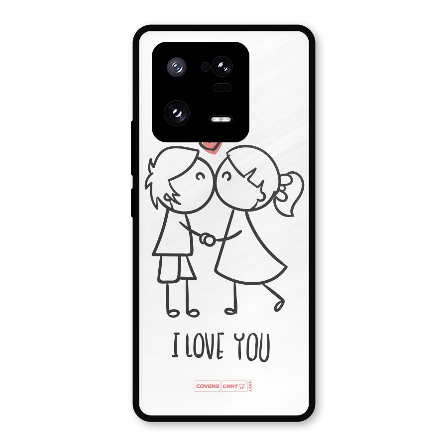 I Love You Metal Back Case for Xiaomi 13 Pro