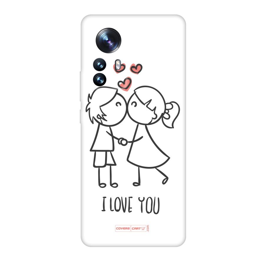 I Love You Original Polycarbonate Back Case for Xiaomi 12 Pro