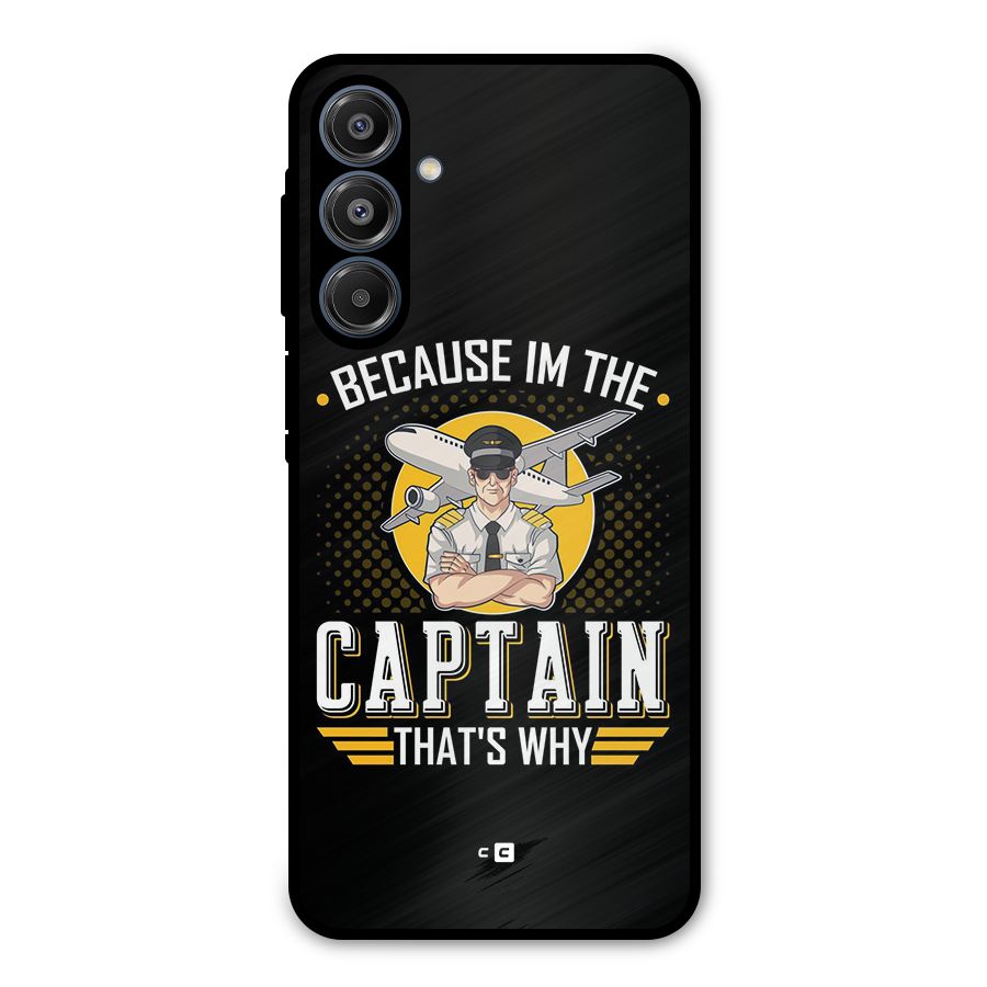 I M Captain Metal Back Case for Galaxy A16 5G