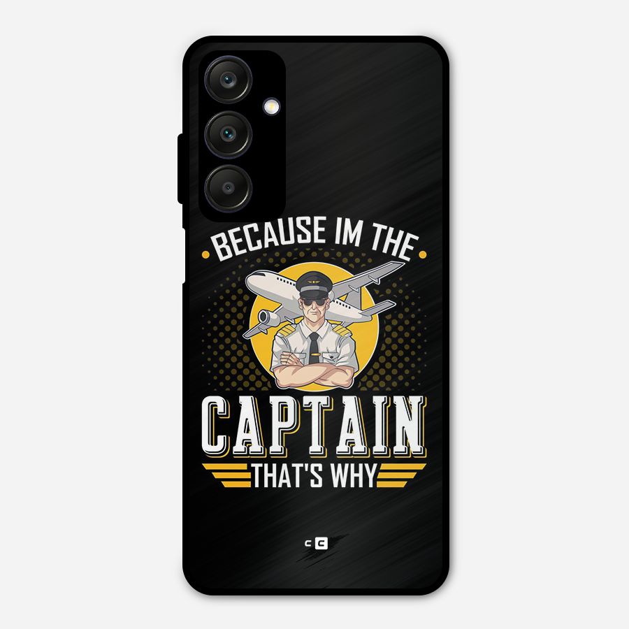 I M Captain Metal Back Case for Galaxy A25 5G