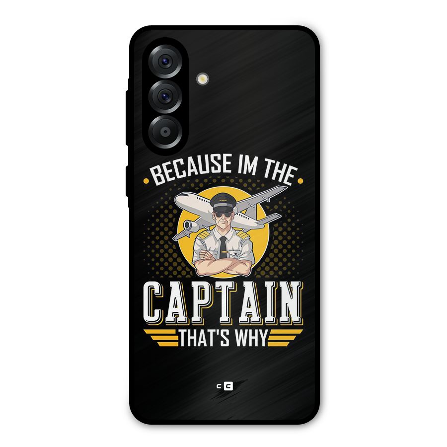 I M Captain Metal Back Case for Galaxy A56